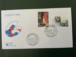 Malta 1993 #813-813 Europa - FDC