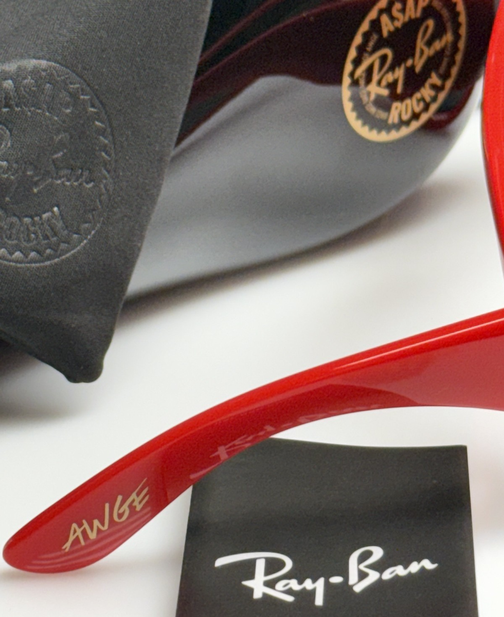 Ray-Ban x A$AP Rocky Wayfarer Puffer RB 4940 6831/87 Red + Ultra
