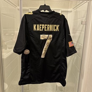 all black kaepernick jersey for sale