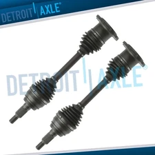 Pair Front CV Axle Shafts for Chevy Silverado GMC Sierra 1500 Tahoe Yukon 6-Lug