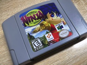 For Nintendo 64 Games N64 Mystical Ninja Starring Goemon