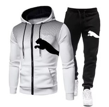 ✅ Tuta Uomo PUMA Felpa cappuccio E pantaloni 2 pz. Sport jogging ✅