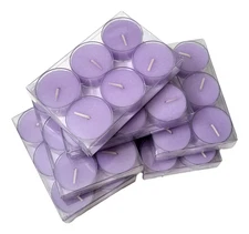 36 Scented Tealight Candles Spring Blossoms Lavender Long Lasting Home Décor