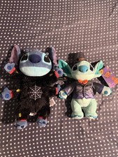 Disney Stitch Happy Halloween Plush Lot