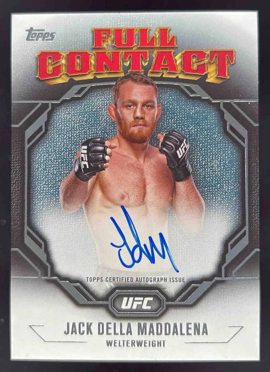 2024 Topps UFC Knockout - Full-Contact Autographs Jack Della