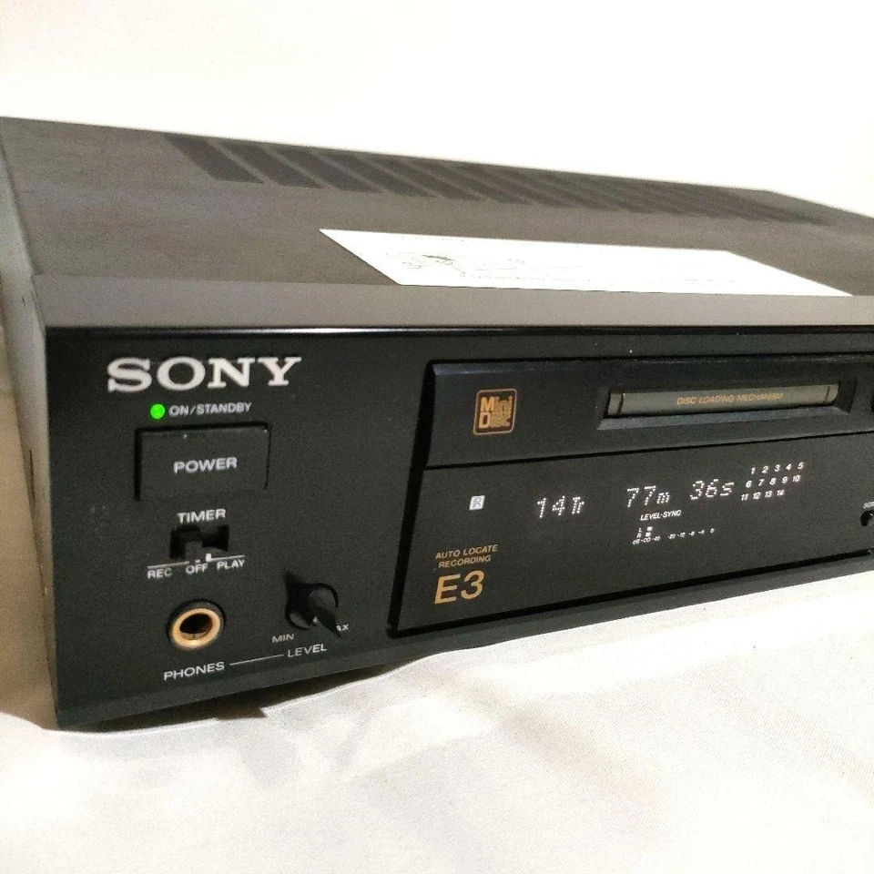 Sony MDS-E3 Professional Rackmount MiniDisc Deck Recorder Player aus Japan - Bild 3 von 4