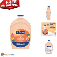 Wide Bottle Softsoap Anti-Bacterial Crisp Clean Liquid Hand Soap Refill, 50 oz. 0.19 per fl oz
