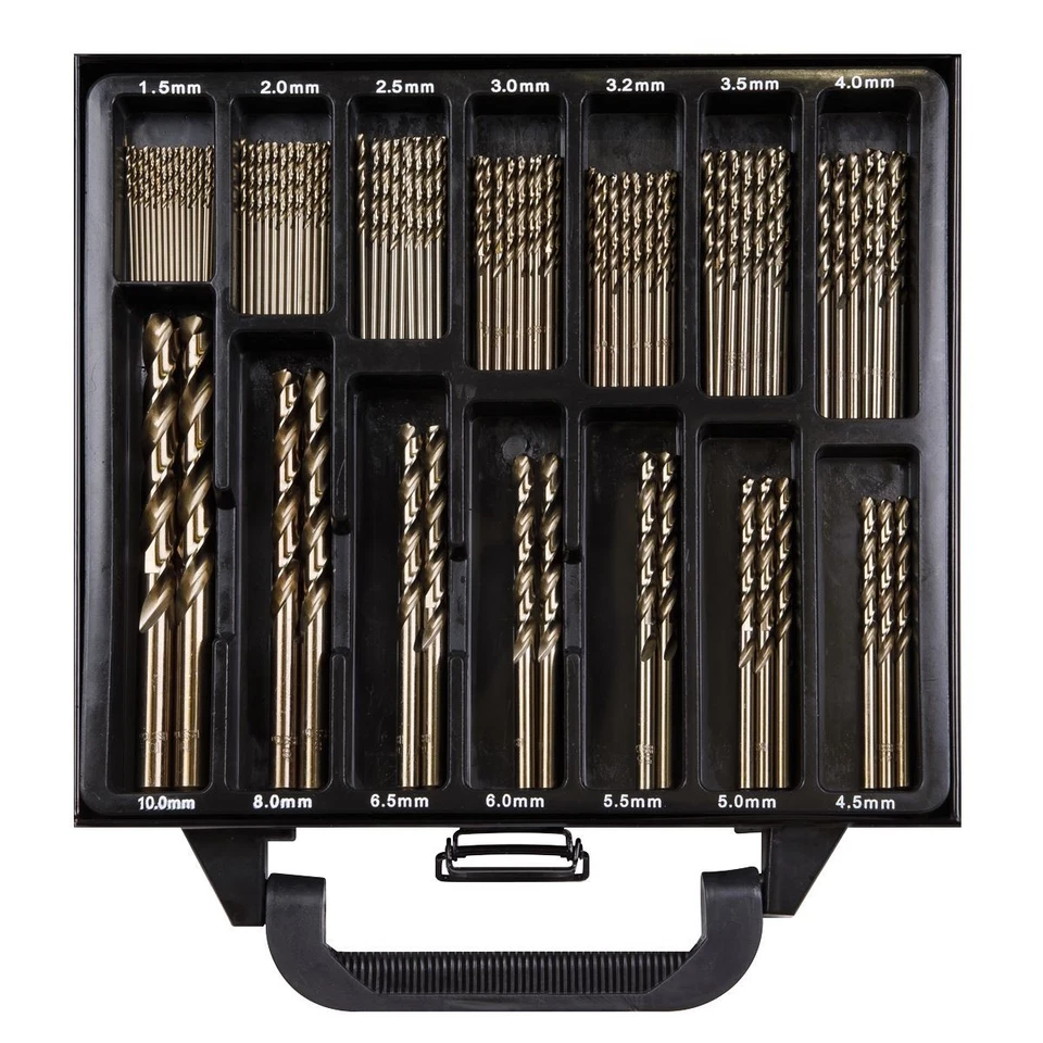 Sealey Bohrer Satz HSS Kobalt Vollständig Geschliffen 99St DBS99CB - Bild 3 von 3