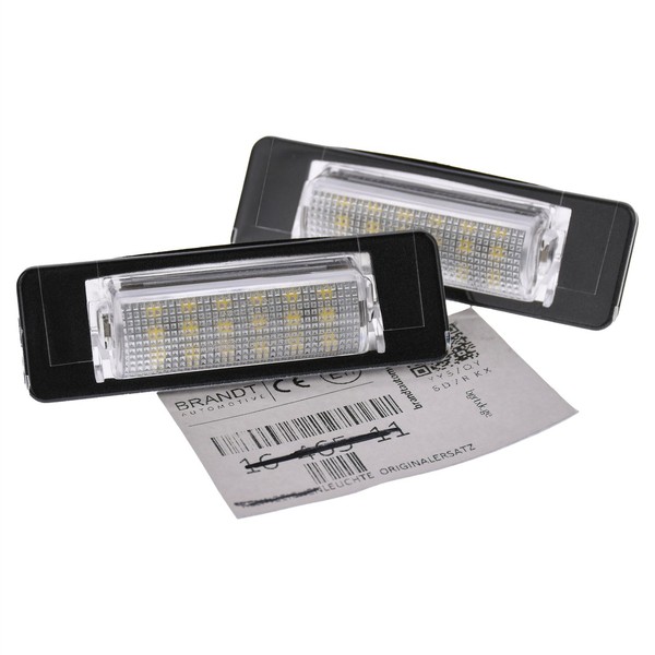 Brandt Kennzeichenbeleuchtung LED FüR Mercedes C-Klasse W202 E-Klasse W210-image
