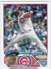 2023 Topps #444 Javier Assad RC Chicago Cubs