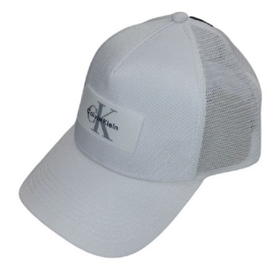 Calvin Klein Logo Sili Patch Ball Mesh Back Cap- - 4D5025G