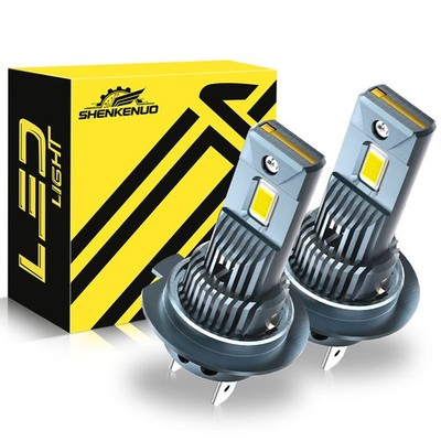 2x H7 Headlight LED Bulbs Kit Low Beam 6000K White For Suzuki Kizashi 2010-2013