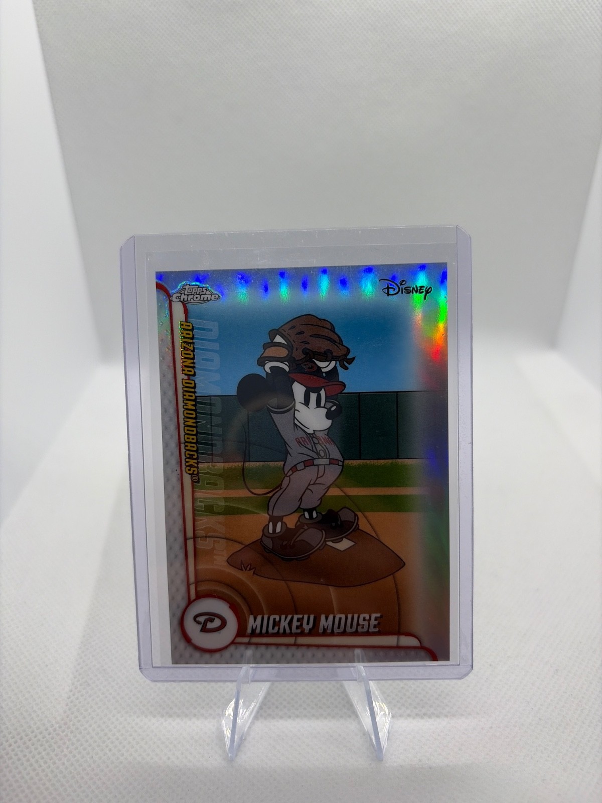 Mickey Mouse (Diamondbacks) 2025 Topps Chrome Update #MLBA-4