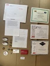 rare Ace Hardware Employee Appreciation Lot Years Of Service Name Tags Pins 8G44