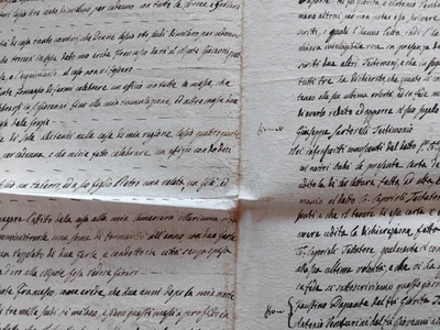 Brescia ANTIKES Schreiben ANNO 1812 ca. 21,5x30,5 cm... siehe Text - Bild 1 von 4