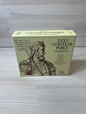 Ugo Conte Di Parigi by G. Donizetti (CD, 1998) 3 Cd Set Opera Rara
