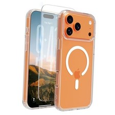 Clear Case, with Screen Protector X1, iPhone 17 Pro Max Transparent (Magsafe)