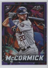 2022 Topps Fire Purple 39/99 Chas McCormick #10 Rookie RC 0q3
