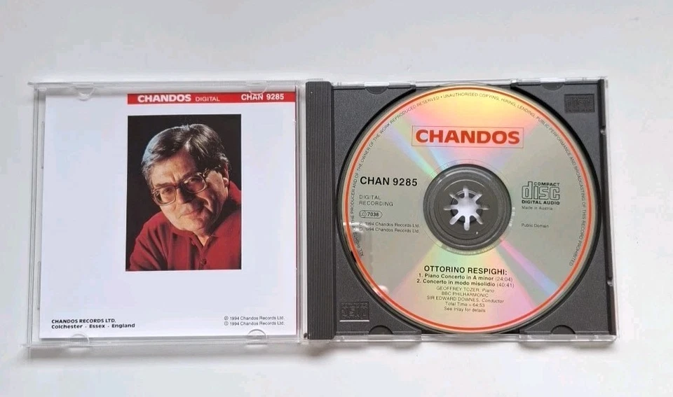 OTTORINO RESPIGHI - Piano Concerto in A Minor/ Concerto in Modo Misolidio CD - Image 2 of 4