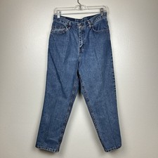 Vintage Lee Riders Women's Crop Jeans High Rise Baggy Mom Jeans Size 14M