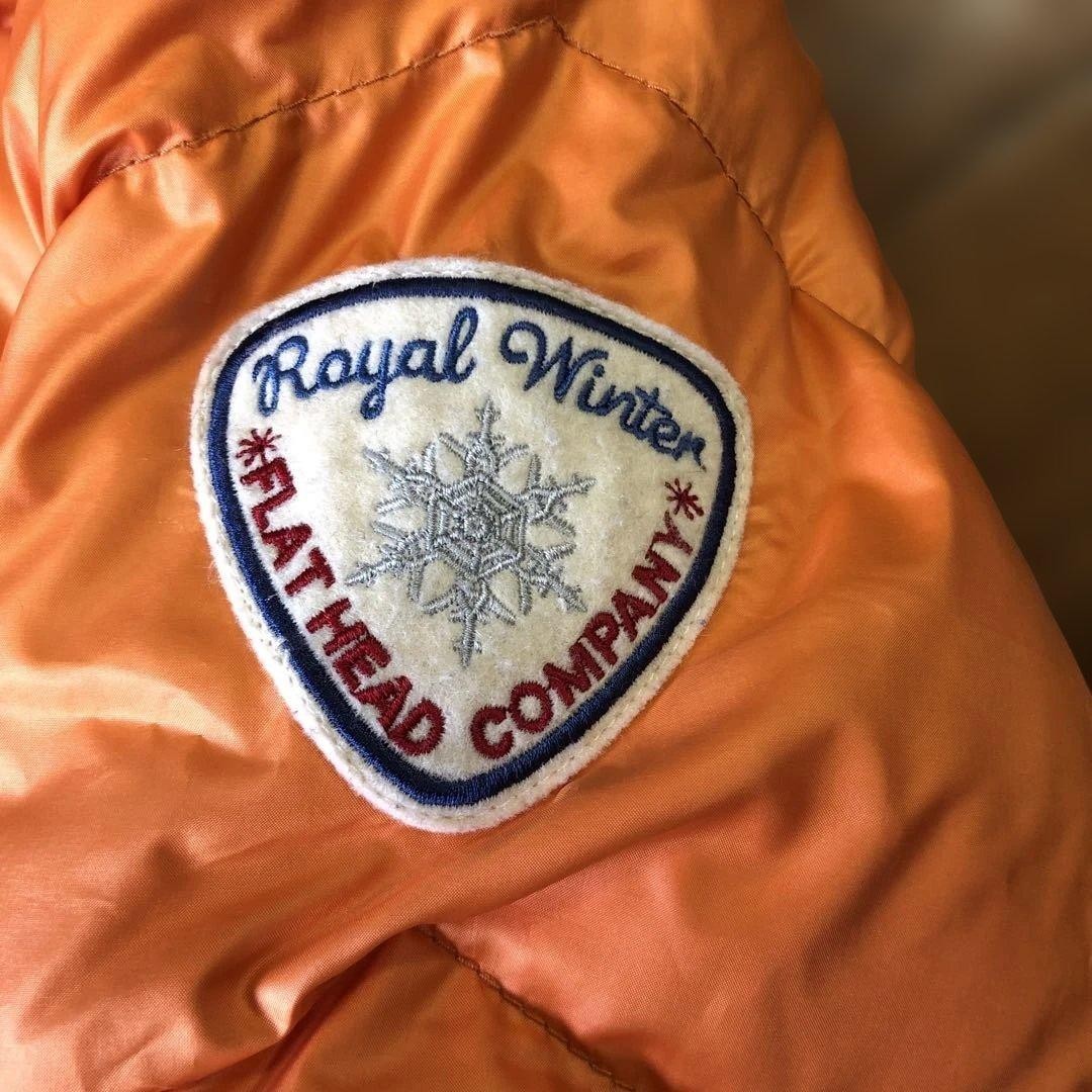 THE FLAT HEAD Royal Winter Polyester Shell Down J… - image 6