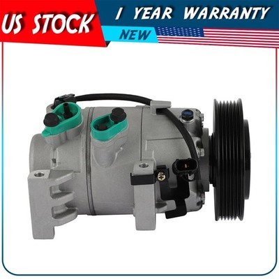 A/C Compressor For Kia Soul 2014-2019 Forte5 14-16 Hyundai Elantra 17-18 1.6L