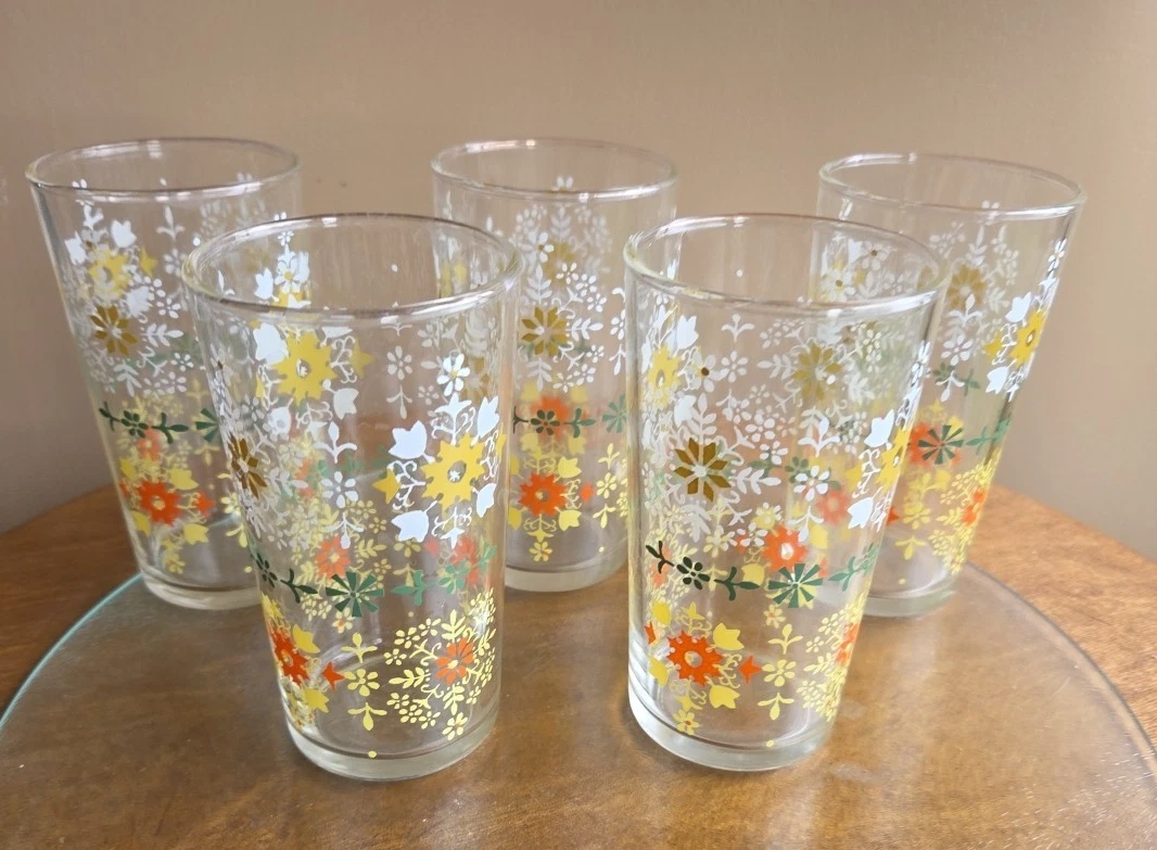 食器 HAZEL Ware 12pc WHITE LUNCHEON SET Hazel Ware Glasses for sale | eBay