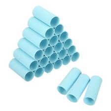 24 Pack Cardboard Tubes,Toilet Paper Rolls Corrugated Roll,3.94x1.58",Sky Blue
