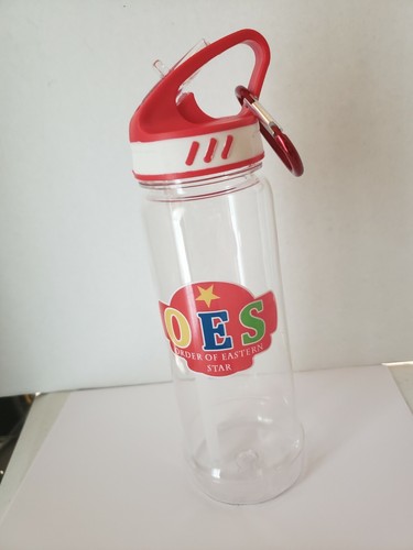 OES Eastman Tritan 700Ml Water Bottle with Carabiner Hook - Eastern Star Sports - Picture 3 of 4
