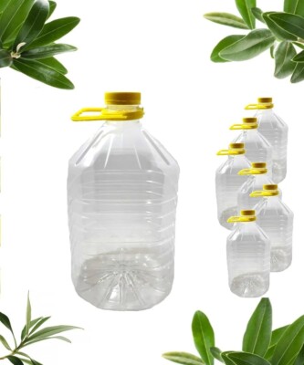 6 Damigiane Vetro Da 5 Litri - Con Chiusura A Pressione, Per Liquori E Acquavite - Foto 6