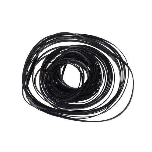 50Pcs Universal Assorted Common Flat Rubber Belt for Recorders Drives - Picture 7 of 8