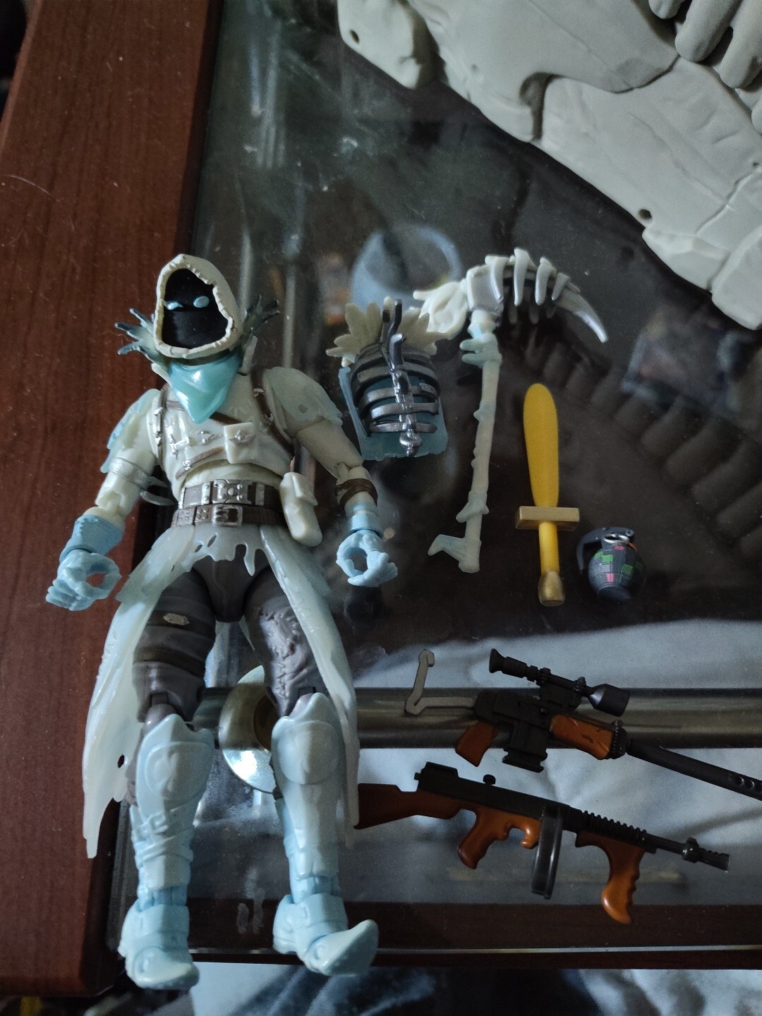 Fortnite Frozen Raven Action Figure 4" inch Rare Skin Jazwares eBay