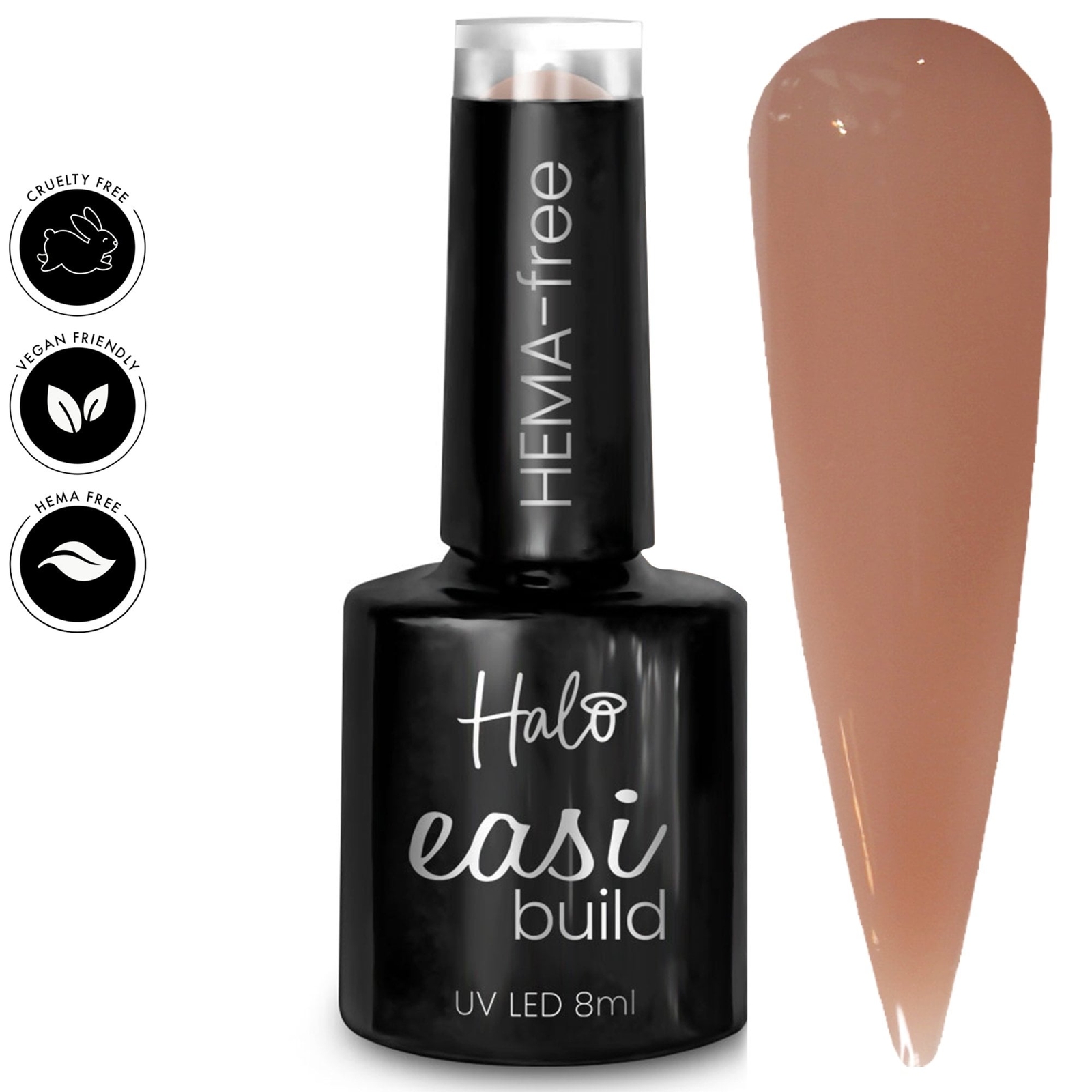 Halo Panettone EasiBuild Vegan Brush On Builder Gel 8ml (N3034)