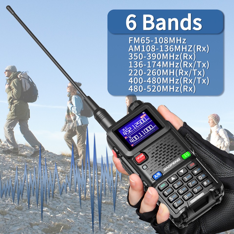 Aazon.co: BAOFENG 5R 10W Ha Radio Long Range (UV-5R Upgrade - Foto 7