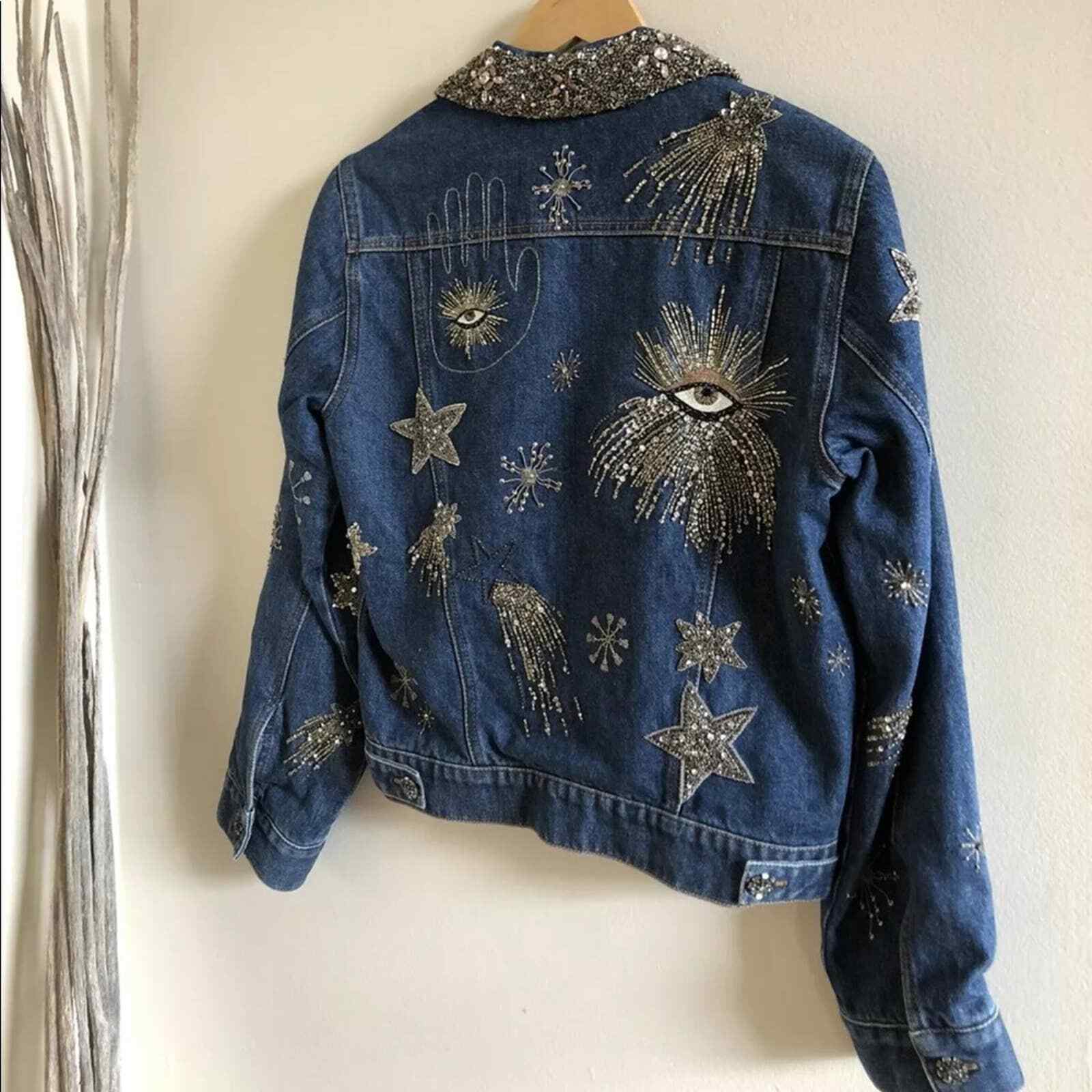 $3700 Isabel Marant Eloise embroidered jacket image 2