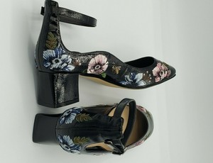 charles and keith floral heels