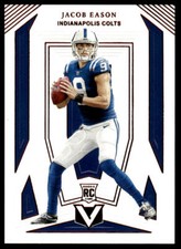 2020 Panini Chronicles #V-16 Jacob Eason Vertex Red #/199