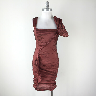 knee length dresses for ladies Alchemy Mini Rust / M