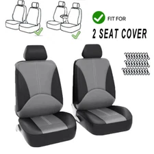 For Toyota Car Front Seat Cover Perforated PU Leather 2-Seats Front Protector DP