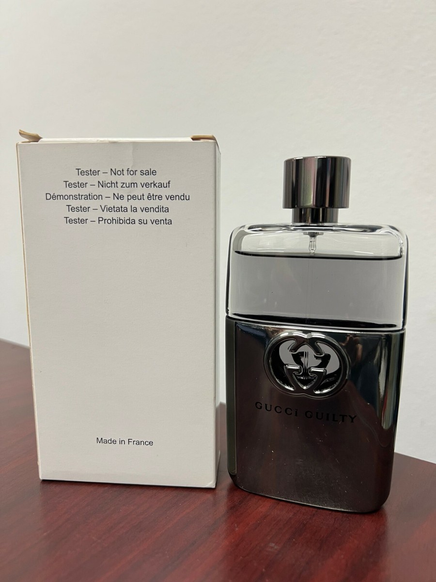 新品未使用 GUCCI GUILTY 2014** GUCCI GUILTY POUR HOMME 3.0 FL oz / 90 ML EDT Spray Tester