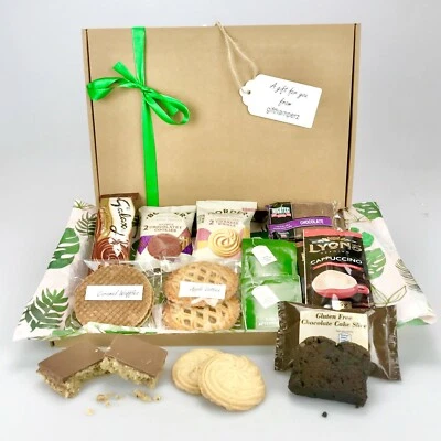 GIFTHAMPERZ Deluxe Afternoon Tea Gift Hamper Luxury Thank Birthday Fathers Day Get Well