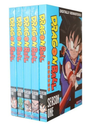 Dragon Ball: The Complete Series Season 1-5 (DVD 25-Discs Set) US Region 1 !