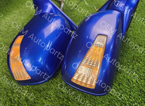 Toyota Aristo 1998-2004 side mirrors Pair L & R Oem with LED light Oem used - Picture 2 of 24