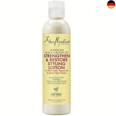 Shea Moisture Jam black Castor Styling Lotion, 1er Pack (1 x 236 ml)