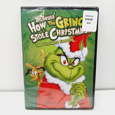 How The Grinch Stole Christmas (DVD) ULTIMATE EDITION (New Sealed)