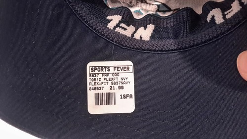 Reebok Mens Hat NFL San Diego Navy Blue Super Bowl XXXVII Adjustable 2003 NWT - Picture 9 of 10