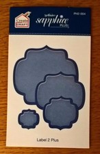 Spellbinders Sapphire Plus - Label 2 Plus - 4 dies