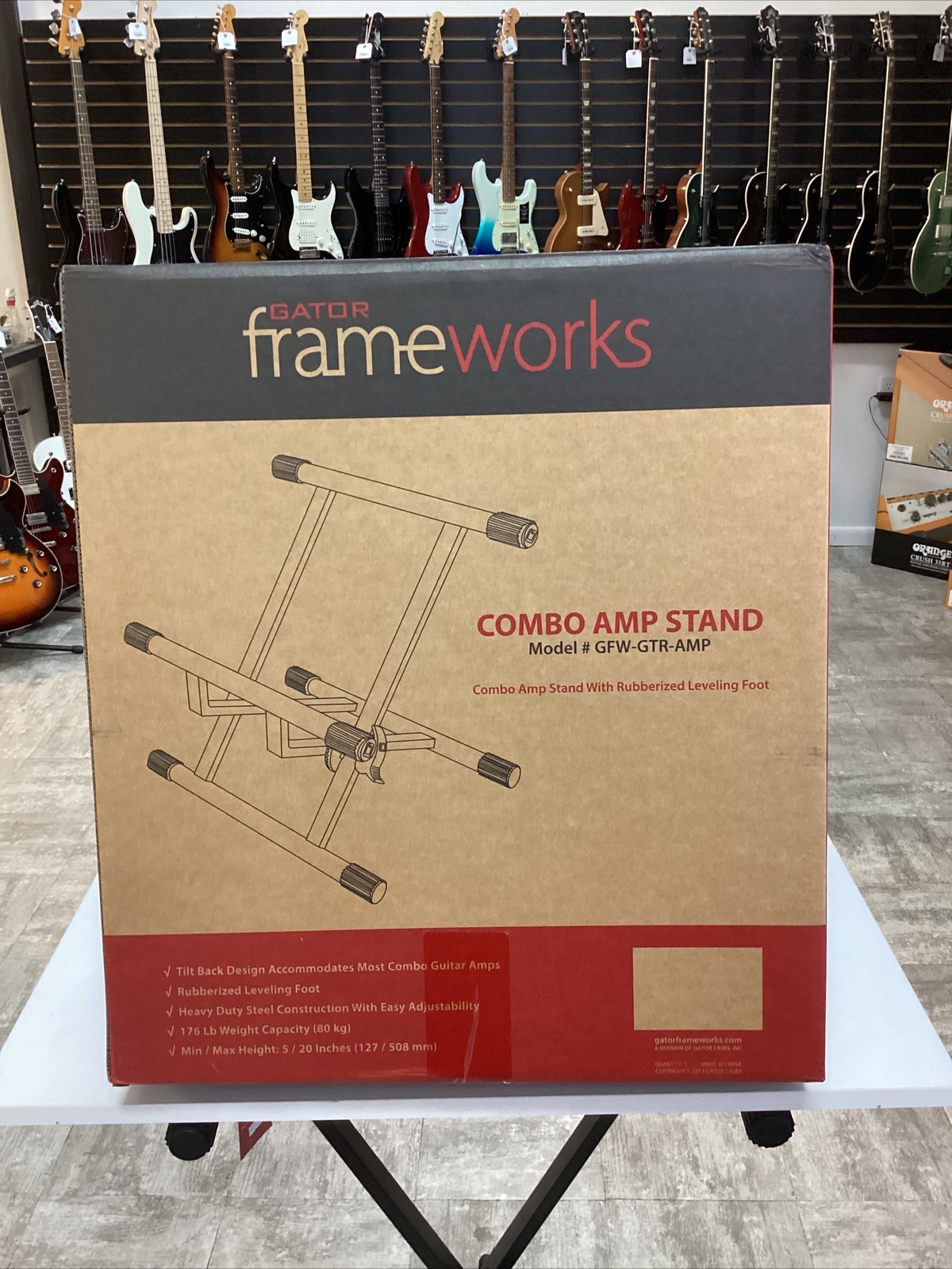 Gator Frameworks GFWGTRAMP Combo Amp Stand 716408532561 eBay