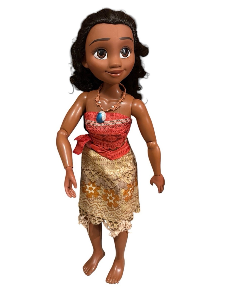 モアナたんページ Disney Princess MY SIZE Posable Jointed Moana 32” Doll Jakks