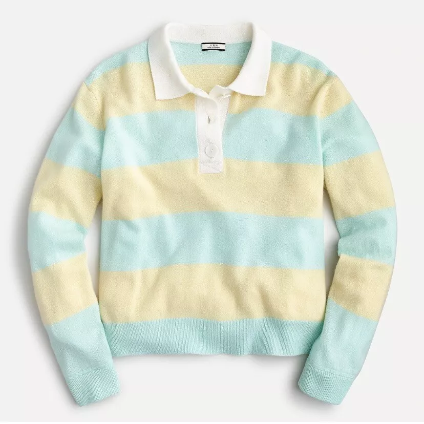 j crew collared cashmere sweater
